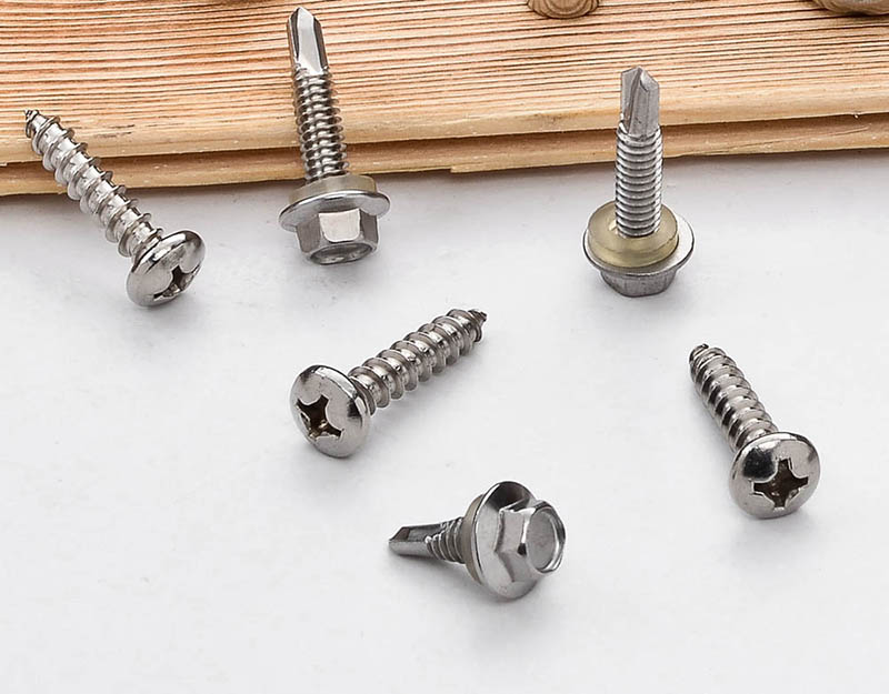 Steel Iron Screws Fasteners Carbon Steel Metal Screw And Fastener Washer 2